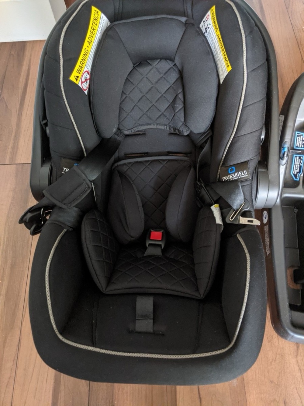 Black Infant Car Seat with TrueShield Side Protection - Brand: